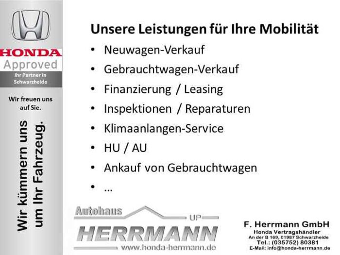 Honda Jazz 1.3 i-VTEC Trend, Allwetter, PS hinten